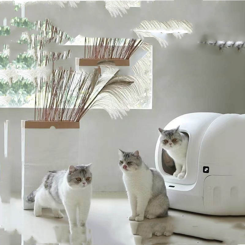Smart MAX Fully Automatic Cat Litter Box – Large, Electric & Fully Enclosed