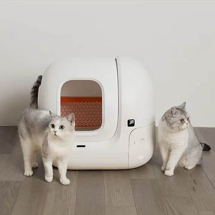 Smart MAX Fully Automatic Cat Litter Box – Large, Electric & Fully Enclosed