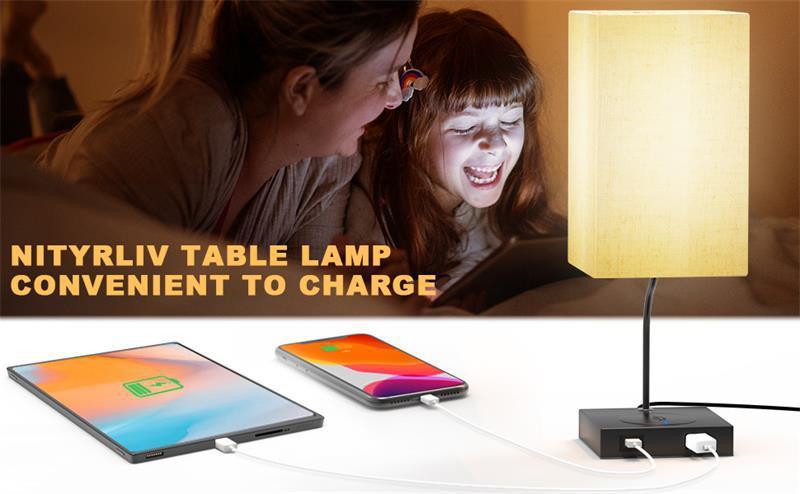 Modern Minimalist Table Lamp – Soft Glow, Elegant Design | 110V
