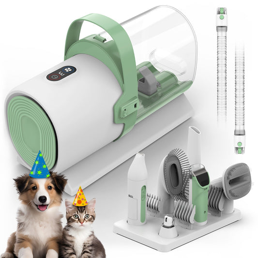 Pet Hair Remover PG50PLUS – All-in-One Hair Suction & Pulling Machine for Dogs