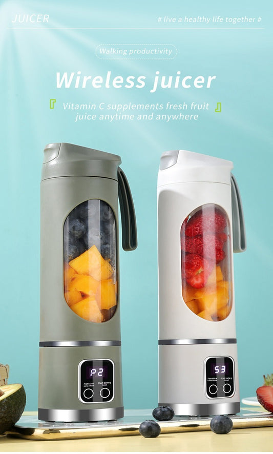 Mini Portable Juicer Cup – USB Rechargeable Multifunctional Juice Blender