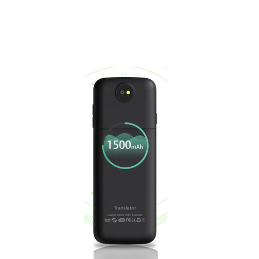 Smart Voice Translator with 5MP Camera – 30+ Languages, 125H Battery, Bluetooth, Real-Time AI Translation