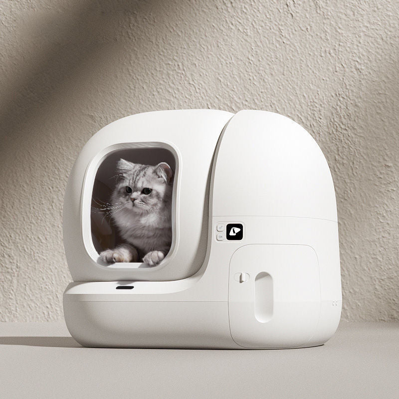 Smart MAX Fully Automatic Cat Litter Box – Large, Electric & Fully Enclosed