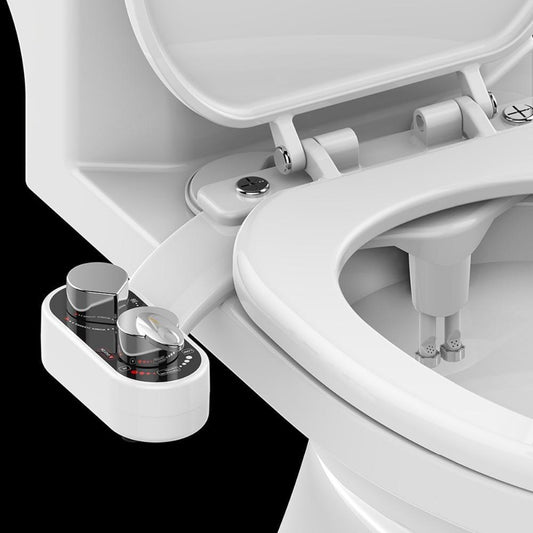 Eco-Friendly Double Nozzle Toilet Water Spray – Hot & Cold Non-Electric Bidet Attachment