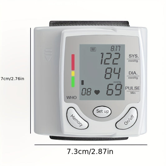 Wrist Electronic Blood Pressure Monitor – BP Sphygmomanometer