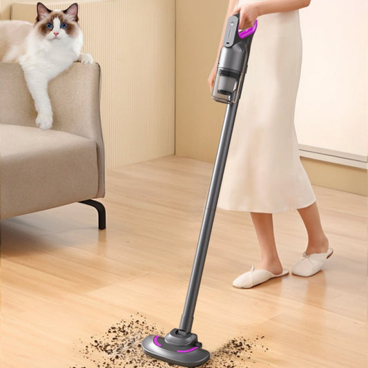3-in-1 Purple Wireless Vacuum Cleaner – Compact, Powerful & Rechargeable (ABS Body, 8500Pa Suction)