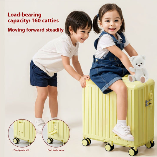 22-Inch Ultra-Light Waterproof Travel Suitcase – Stylish & Anti-Theft Luggage
