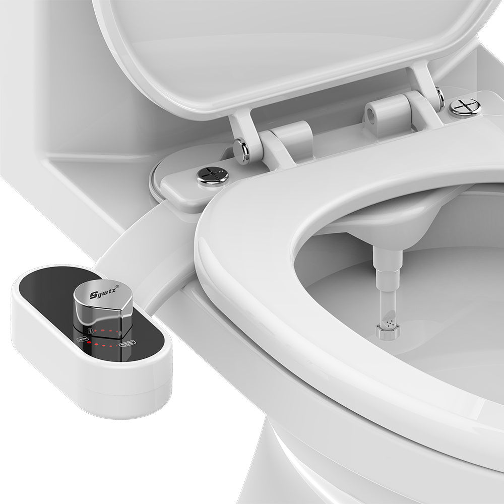 Eco-Friendly Double Nozzle Toilet Water Spray – Hot & Cold Non-Electric Bidet Attachment
