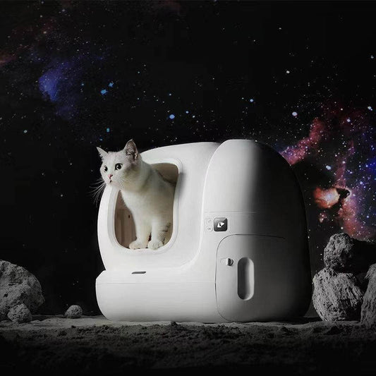 Smart MAX Fully Automatic Cat Litter Box – Large, Electric & Fully Enclosed
