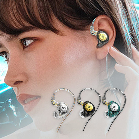 KZ EDX Pro HiFi In-Ear Monitors – Noise Cancelling Bass Earbuds for Music & Sport