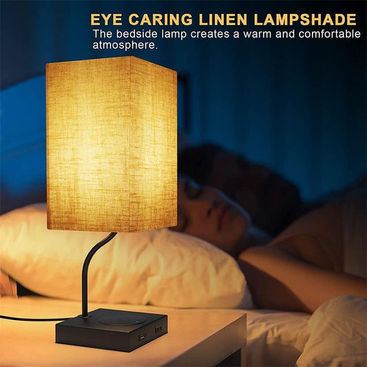 Modern Minimalist Table Lamp – Soft Glow, Elegant Design | 110V