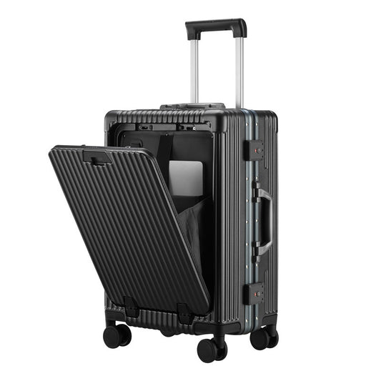 Fashion Simple Trolley Case – Waterproof & Anti-Theft Boarding Luggage (18"/20"/24")