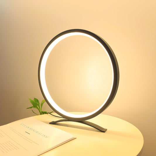 Modern Metal Table Lamp – Minimalist Design, Soft Warm Light (36V)
